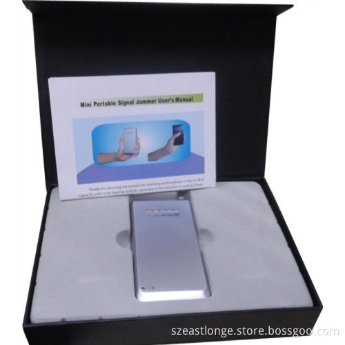 Portable Gps Signal Jammer Built-in Antenna With Ac And Car Adaptor 808sf1